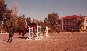 Show jumping in Greece, circa 1984